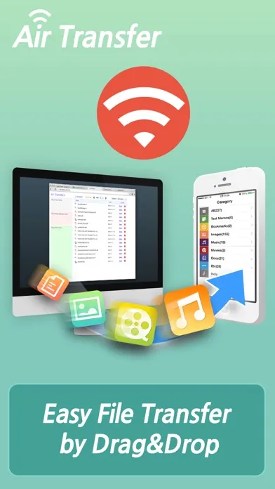 Air Transfer+ File Transfer from/to PC thru WiFi スクリーンショット