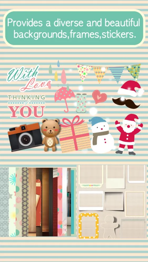 Скриншоты Photonia Photo Collage Editor - Create your story via amazing Pic Frames and unique Collages with Caption