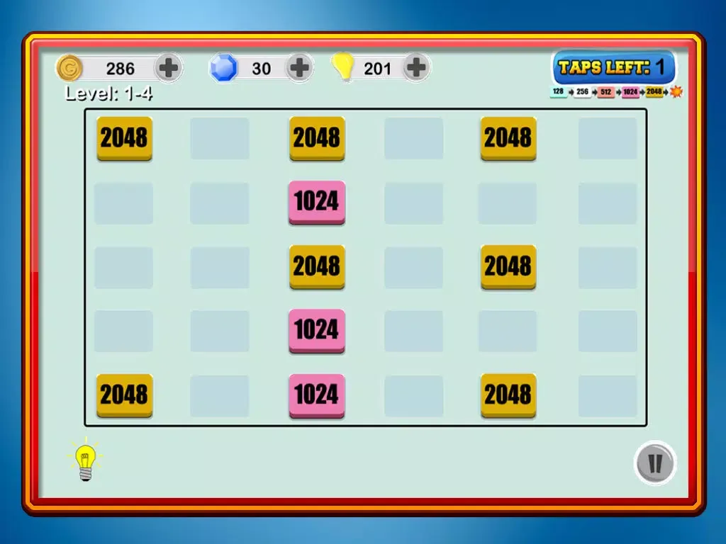 2048 > 1024 > 512 > 256 > 128 iPad 應用截圖