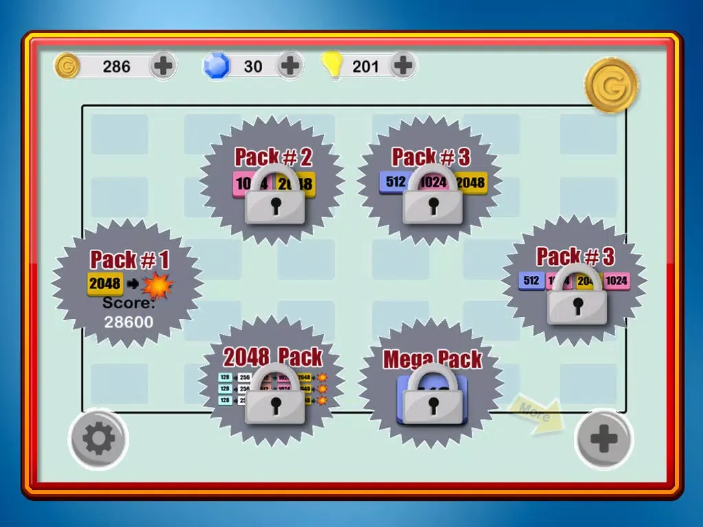 2048 > 1024 > 512 > 256 > 128 iPad 應用截圖