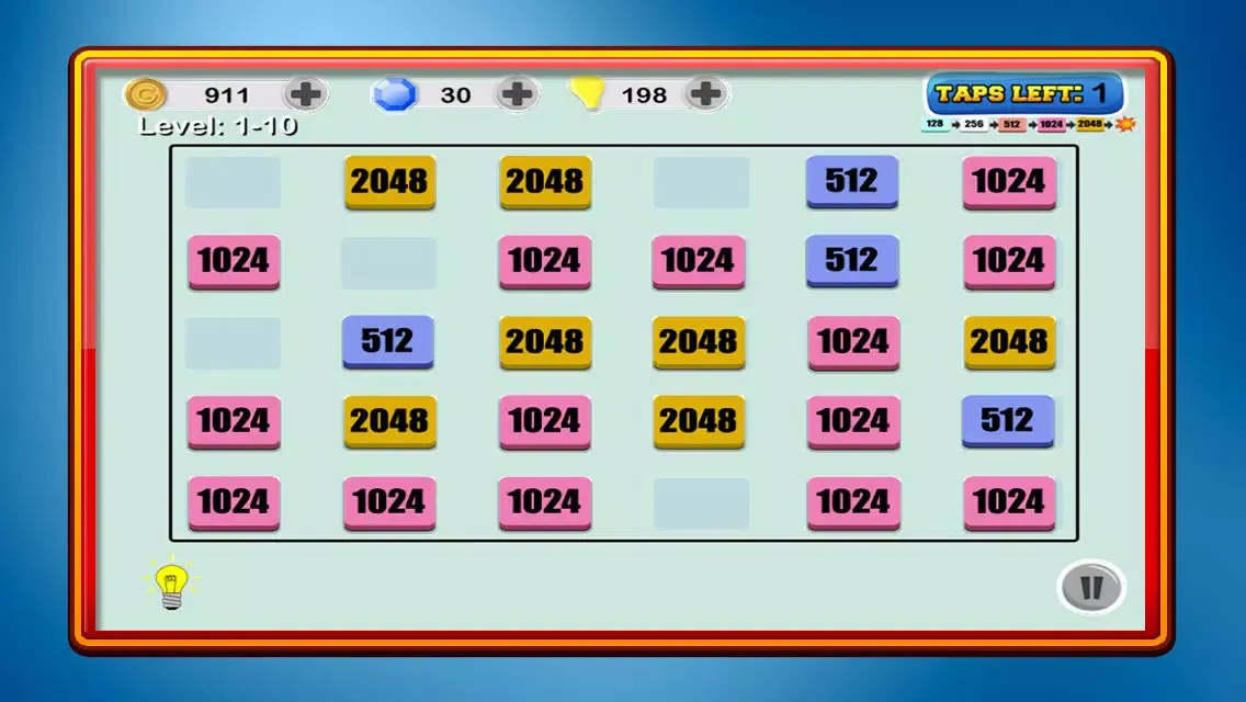2048 > 1024 > 512 > 256 > 128應用截圖