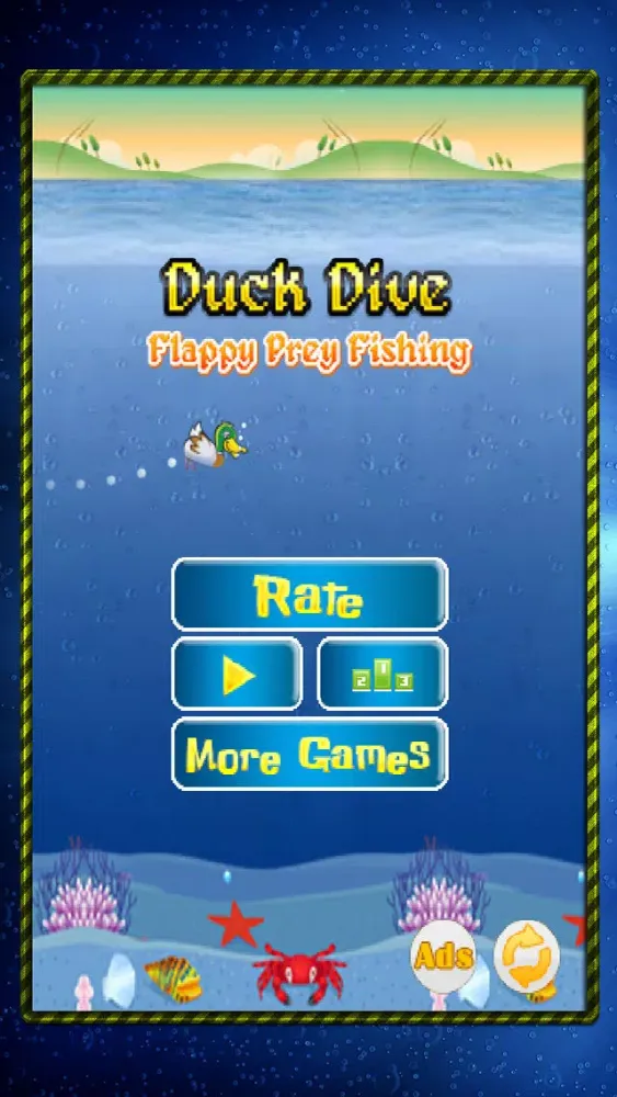 Скриншоты Duck Dive: Flappy Prey Bird Fishing