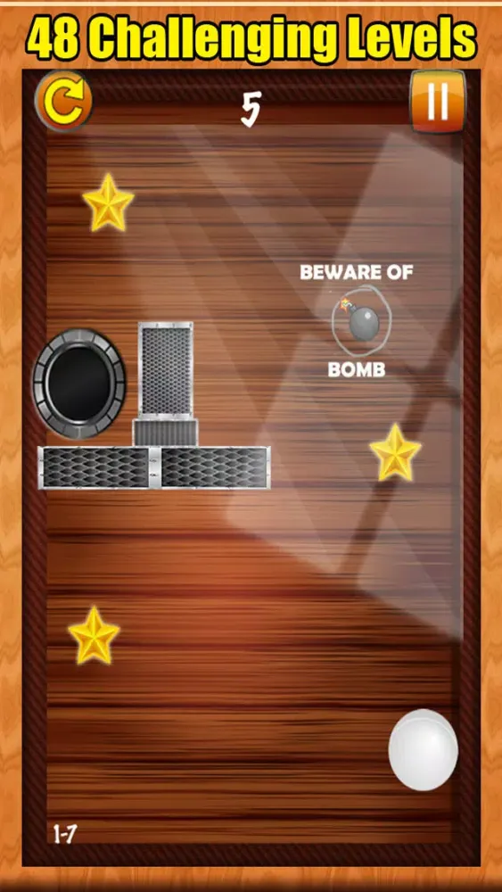 Zrzuty ekranu Roll me: The Impossible Snooker