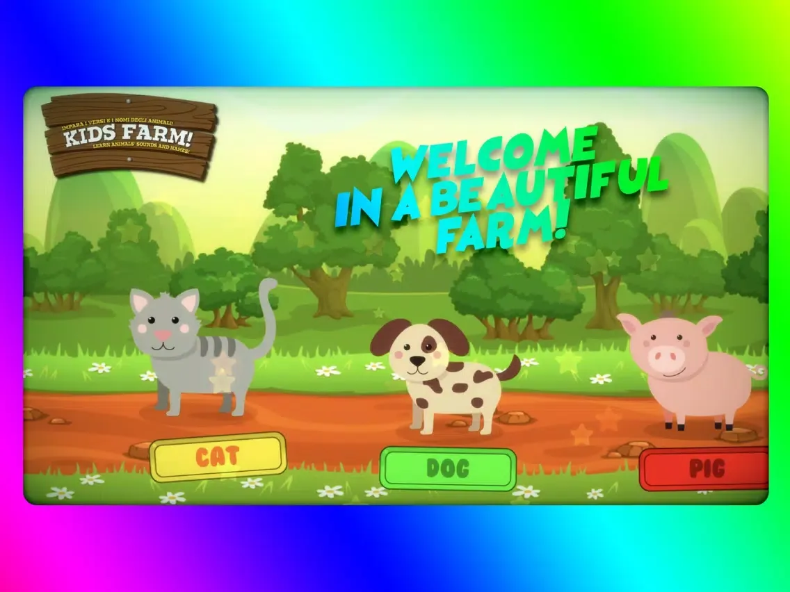 ภาพหน้าจอของ Kids Farm! iPad 