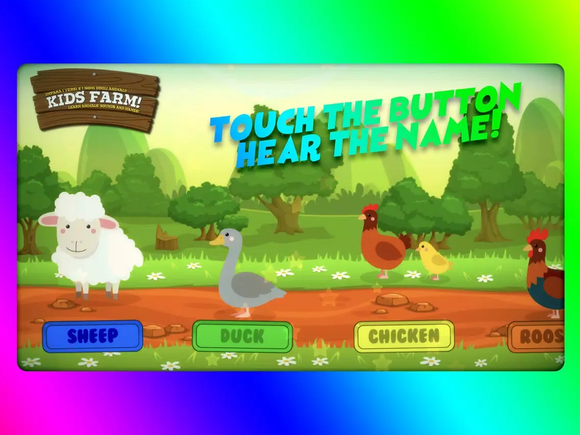 ภาพหน้าจอของ Kids Farm! iPad 