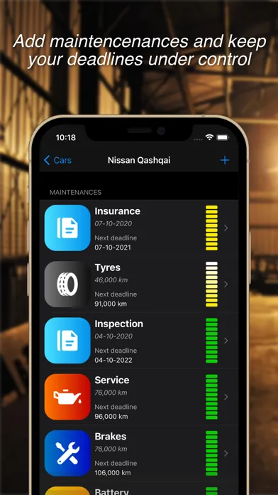 Manutenzioni Auto Ekran Görüntüleri