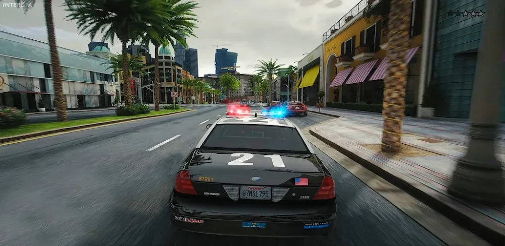 Highway Police Chase Car Games