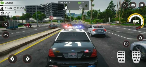 Highway Police Chase Car Games-screenshot-1