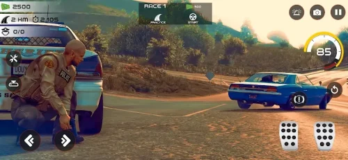 Highway Police Chase Car Games-screenshot-3