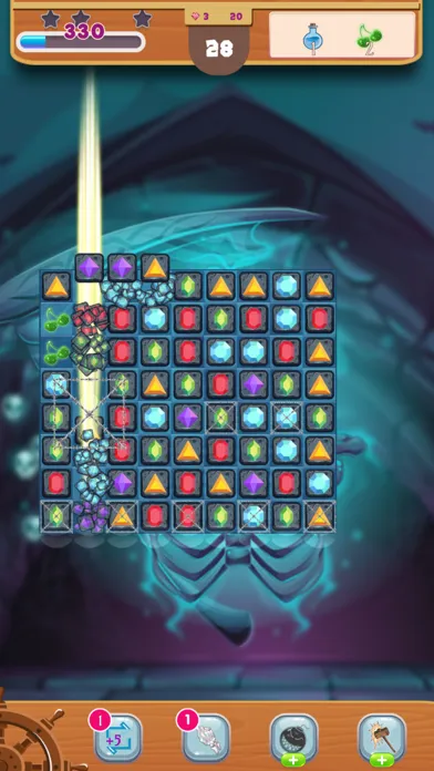 Dark Jewel Quest: Match 3 Gems স্ক্রিনশট