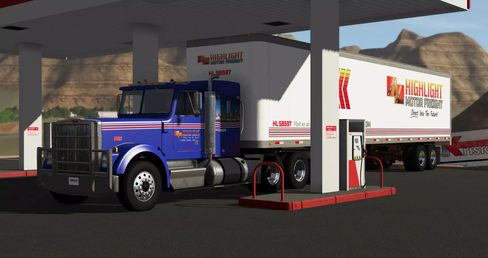 Highway truck Driving Games 3D स्क्रीनशॉट