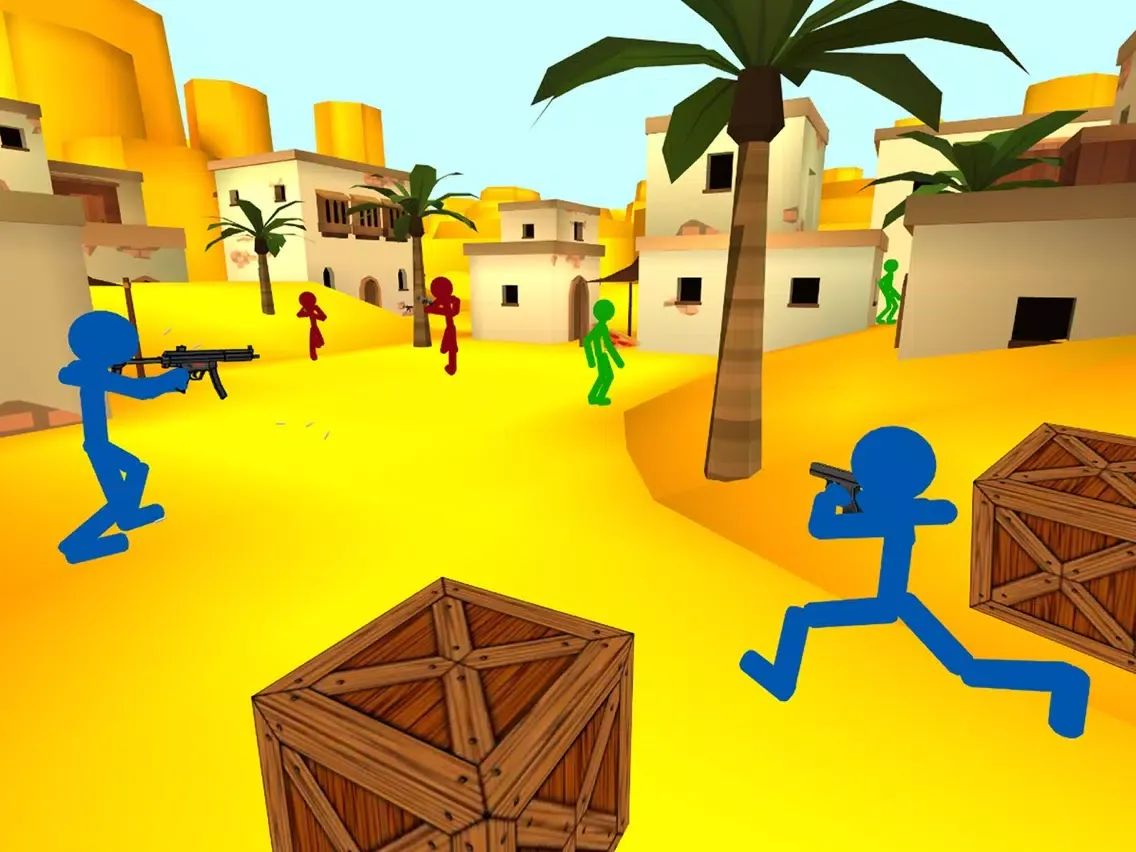 Stickman Counter Zombie Strike iPad 应用截图