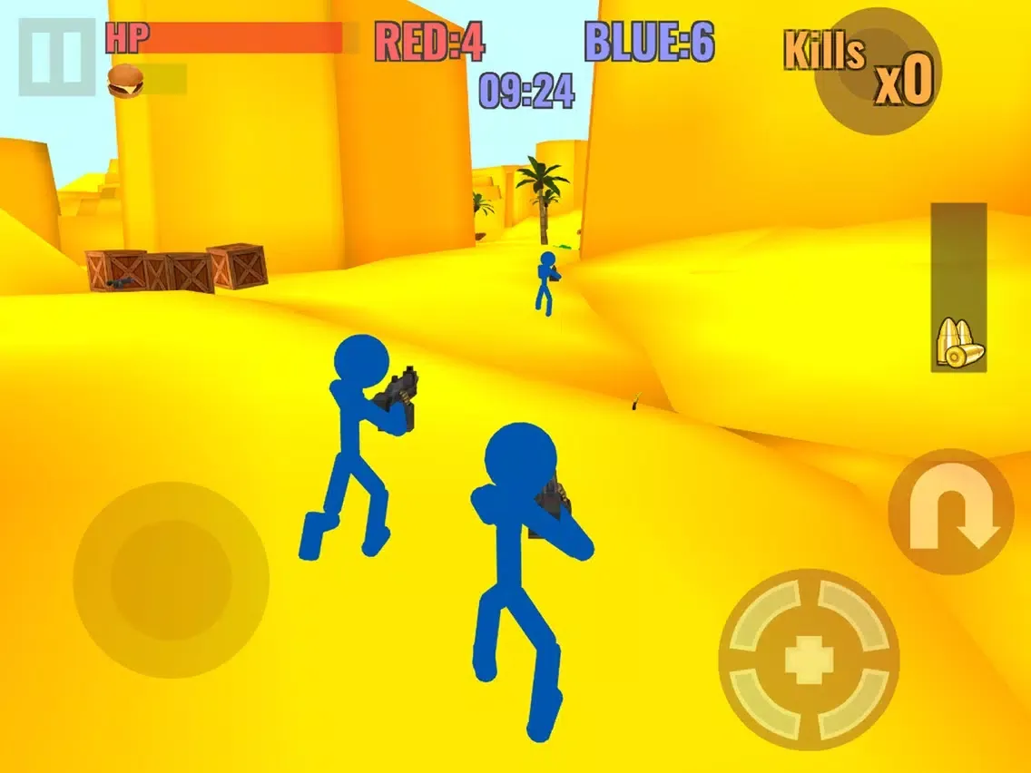 Stickman Counter Zombie Strike iPad 应用截图