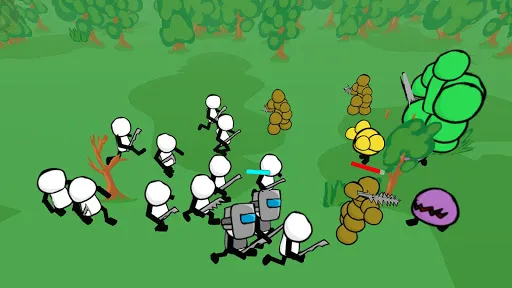 Zrzuty ekranu Stickman Gun Battle Simulator