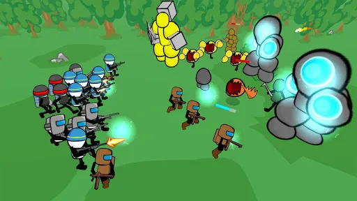 Zrzuty ekranu Stickman Gun Battle Simulator