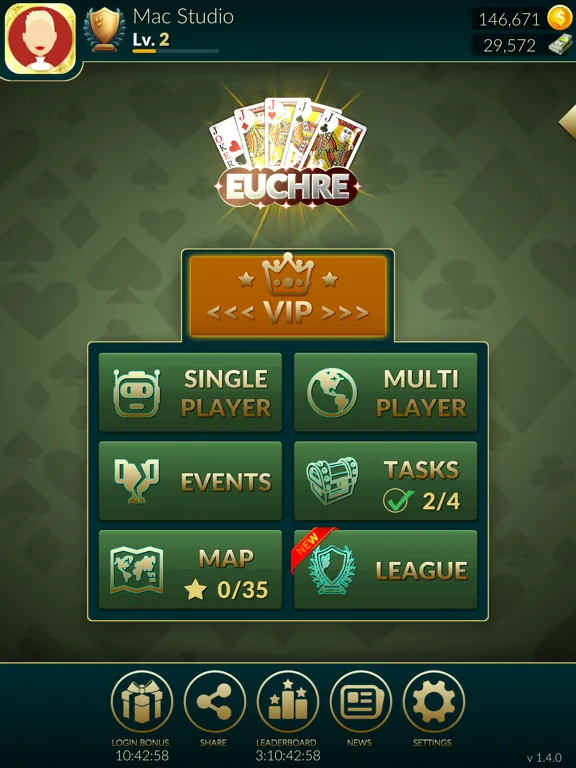 Euchre Ultimate iPad 應用截圖