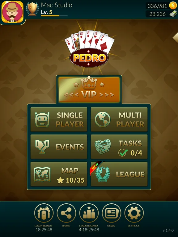Pedro Ultimate iPad  Screenshots