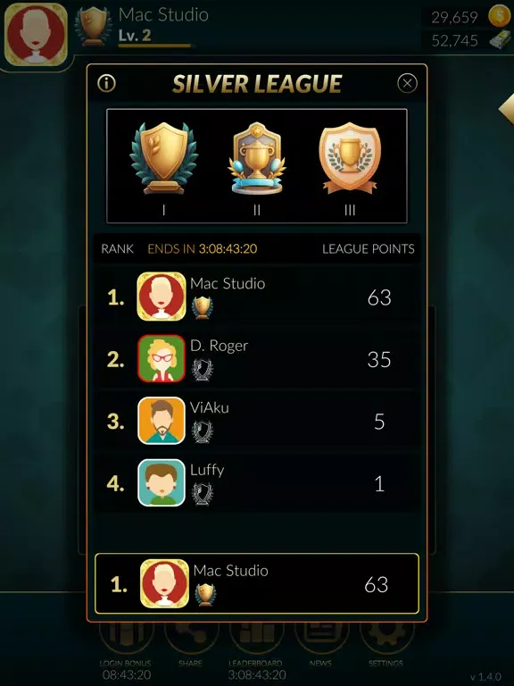 Spades Kings iPad  سکرین شاٹس