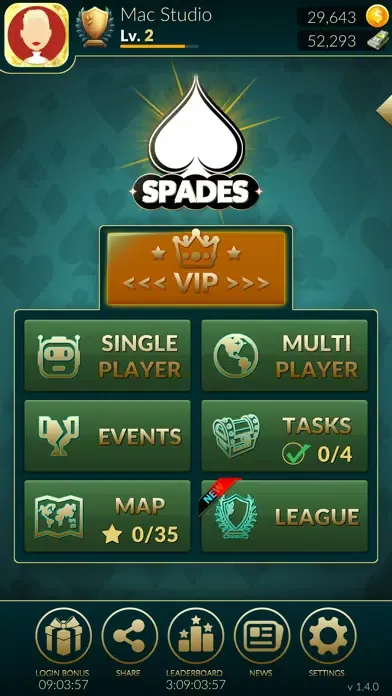 Spades Kings سکرین شاٹس