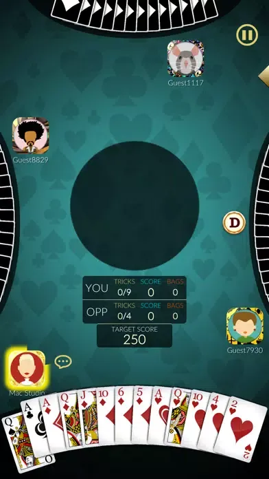 Spades Kings سکرین شاٹس