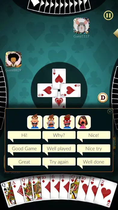 Spades Kings سکرین شاٹس
