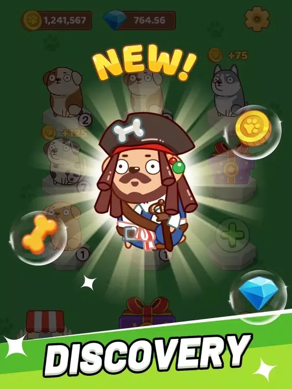 Puppy Paradise-Addictive Merge iPad  Screenshots