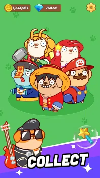 Puppy Paradise-Addictive Merge Screenshots