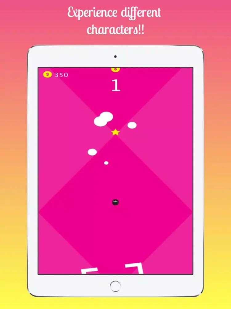 Zrzuty ekranu GoUP - Flap Tap Tap iPad 