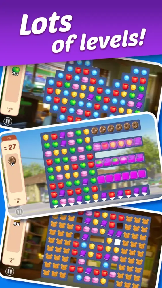 Capturas de tela do Small Town Murders: Match 3
