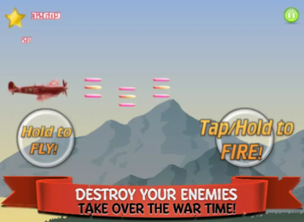 Capturas de tela do Dogfight Fighters: The Pacific 1942 Simulator Combat Strike iPad 