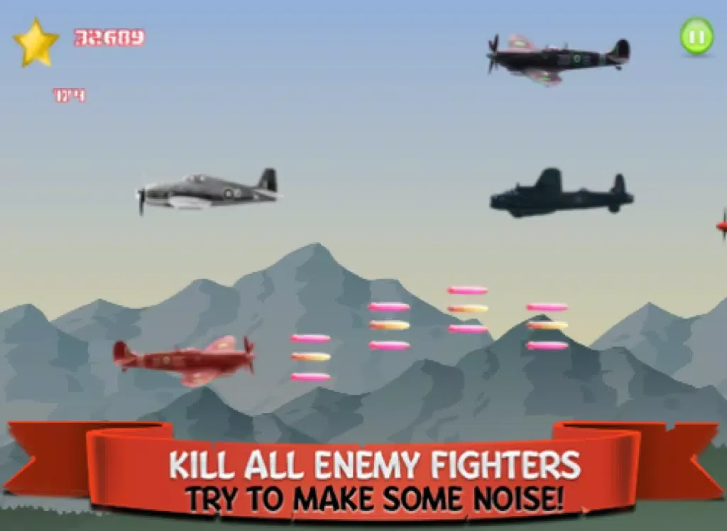 Capturas de tela do Dogfight Fighters: The Pacific 1942 Simulator Combat Strike iPad 