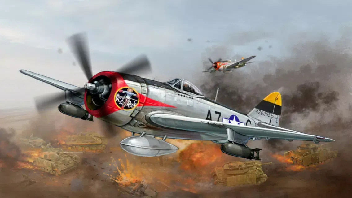 Capturas de tela do Dogfight Fighters: The Pacific 1942 Simulator Combat Strike