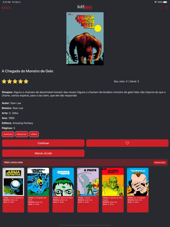 Darkomix iPad  স্ক্রিনশট