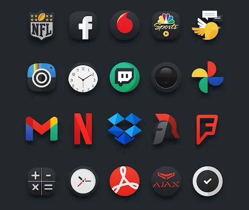 Darko - Icon Pack Screenshots