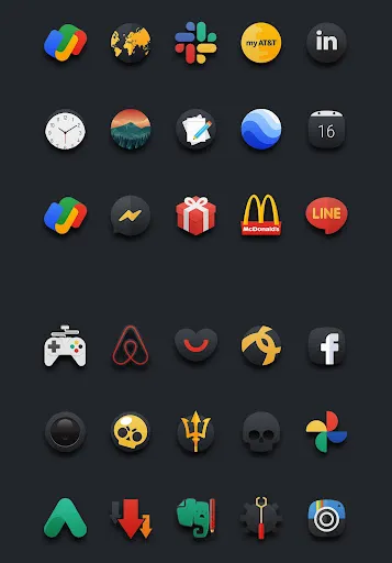 Darko - Icon Pack Screenshots