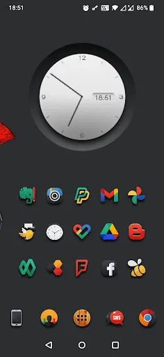 Darko - Icon Pack Screenshots