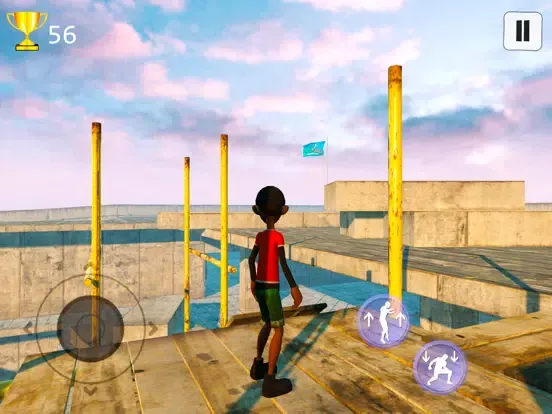 Captures d'écran de GO UP! Parkour iPad 