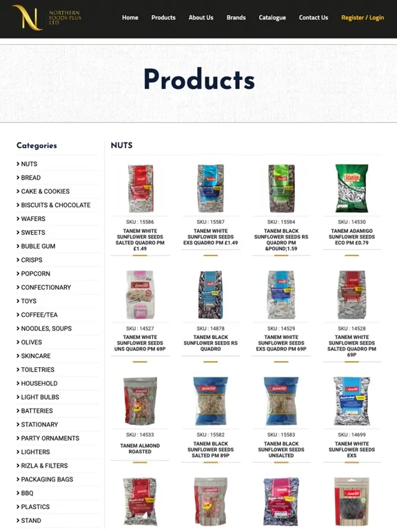 Captures d'écran de Northern Foods Plus Ltd iPad 