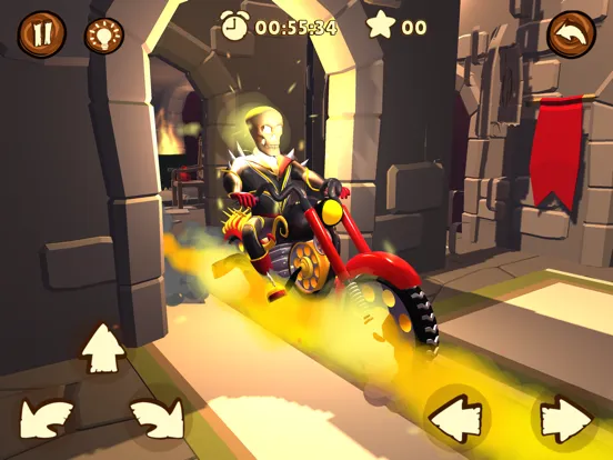 Скриншоты Dark Riders - Bike Game iPad 