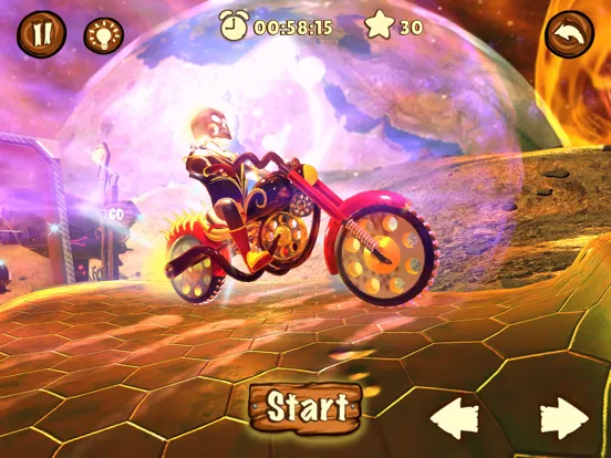 Скриншоты Dark Riders - Bike Game iPad 