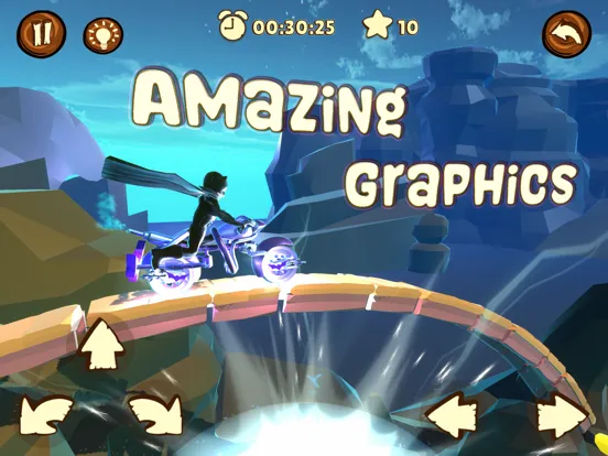 Скриншоты Dark Riders - Bike Game iPad 