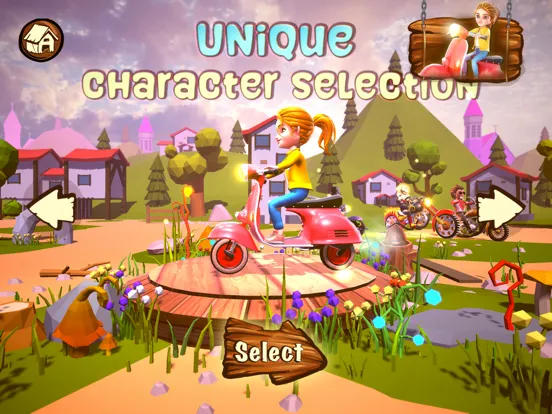 Скриншоты Dark Riders - Bike Game iPad 