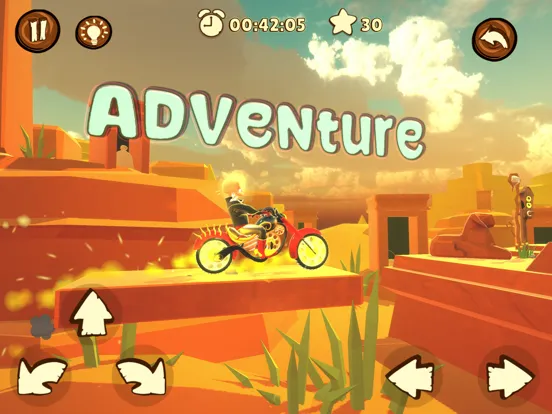 Скриншоты Dark Riders - Bike Game iPad 