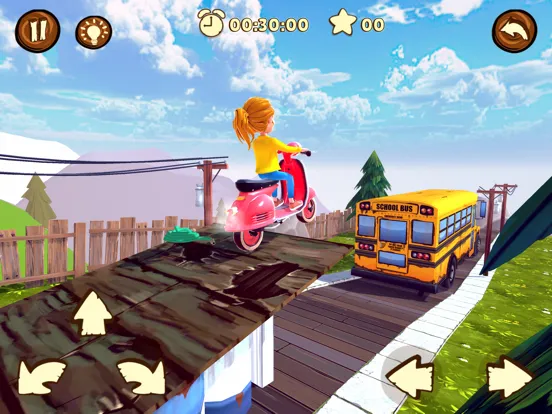 Скриншоты Dark Riders - Bike Game iPad 