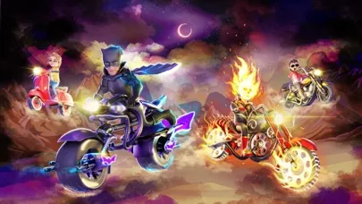Скриншоты Dark Riders - Bike Game