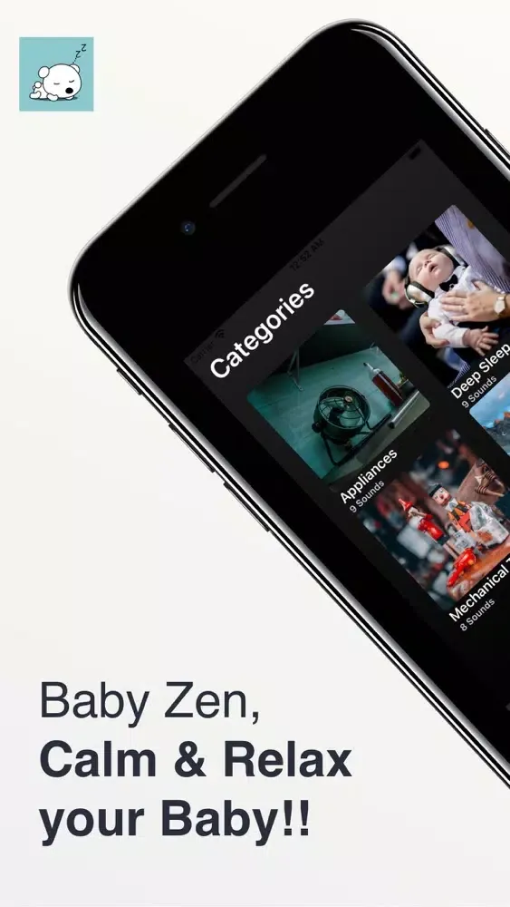 Screenshot di Baby Zen: White noise
