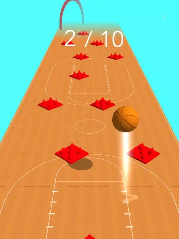 Dribble Ball 3D iPad  Ekran Görüntüleri