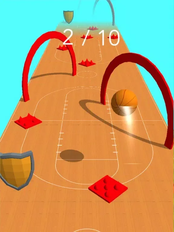 Dribble Ball 3D iPad  Ekran Görüntüleri