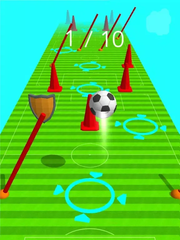 Dribble Ball 3D iPad  Ekran Görüntüleri