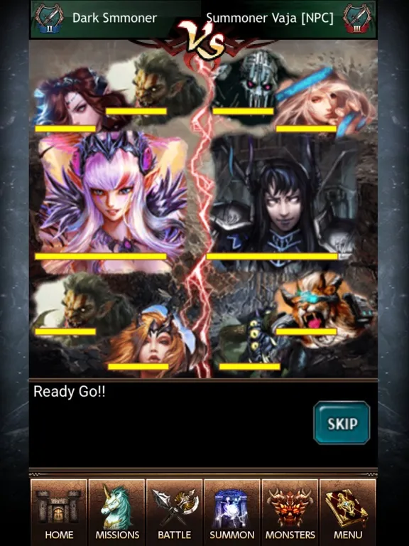 Dark Summoner iPad  سکرین شاٹس